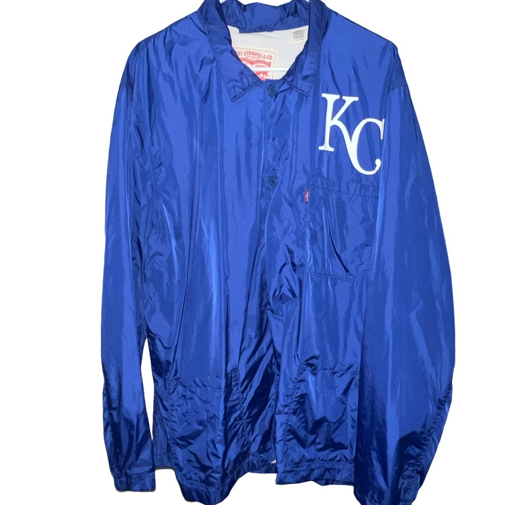 Kansas City Royals Levi’s Coach Windbreaker Jacket